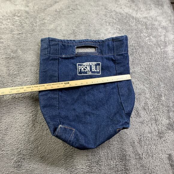 Prison Blues PRSN BLU Tote Bag Oregon Correctional Facilities USA Dark Wash - Picture 4 of 6